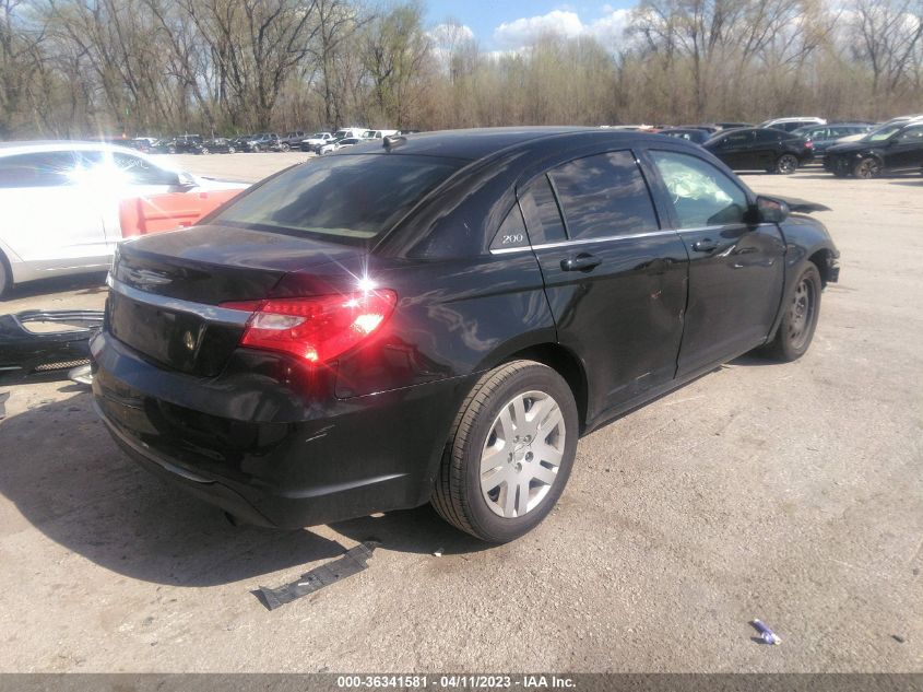 2013 CHRYSLER 200 TOURING - 1C3CCBBB0DN689968