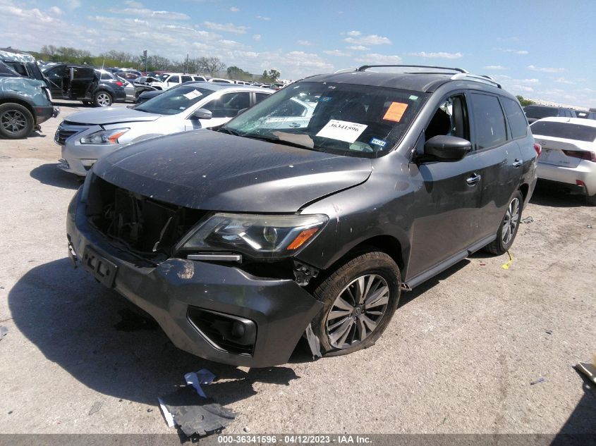 2017 NISSAN PATHFINDER SV - 5N1DR2MN3HC694682