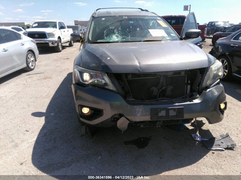 2017 NISSAN PATHFINDER SV - 5N1DR2MN3HC694682
