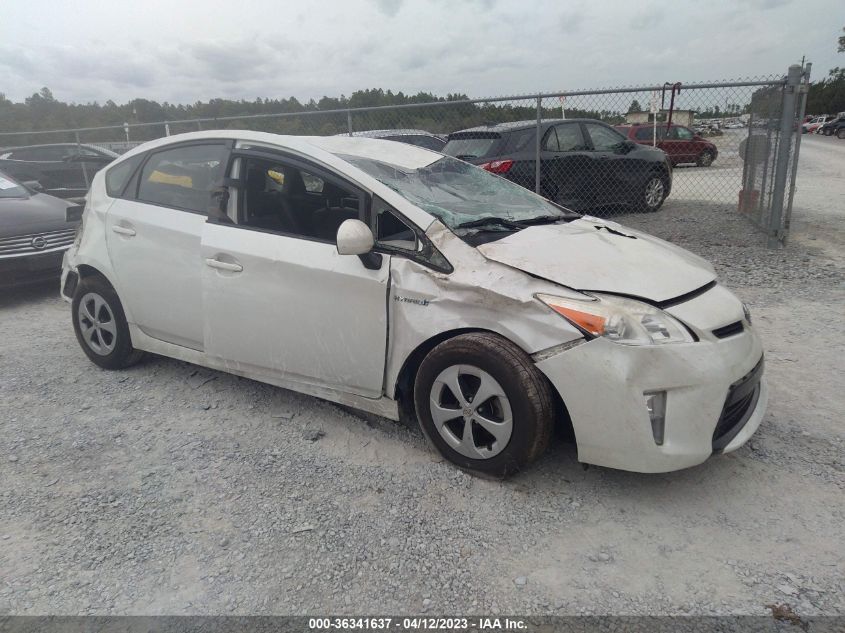 2015 TOYOTA PRIUS FOUR - JTDKN3DU1F0442142