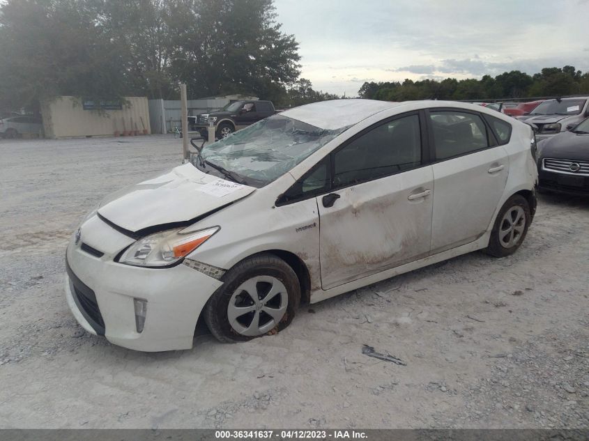 2015 TOYOTA PRIUS FOUR - JTDKN3DU1F0442142
