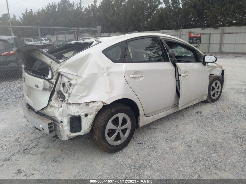 2015 TOYOTA PRIUS FOUR - JTDKN3DU1F0442142