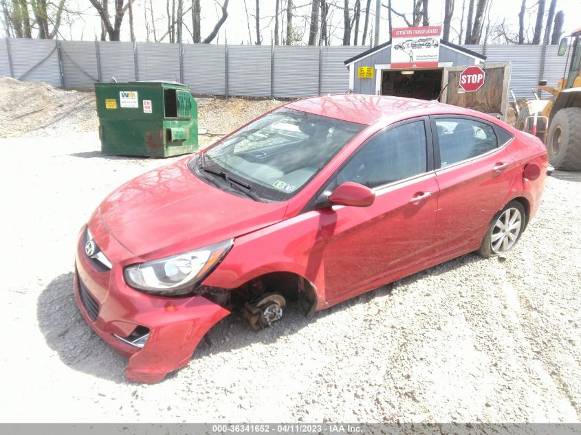 2013 HYUNDAI ACCENT GLS - KMHCU4AE3DU319213