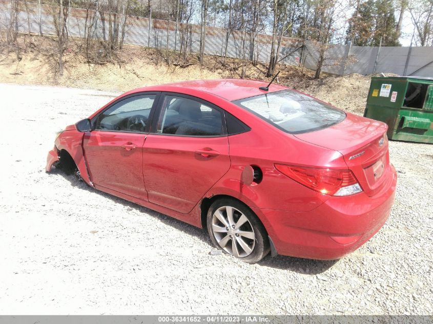 2013 HYUNDAI ACCENT GLS - KMHCU4AE3DU319213