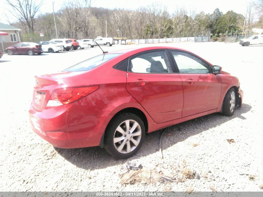 2013 HYUNDAI ACCENT GLS - KMHCU4AE3DU319213