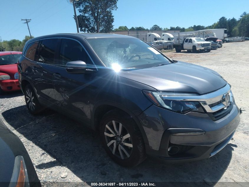 2019 HONDA PILOT EX-L W/NAVI & RES - 5FNYF6H47KB026062