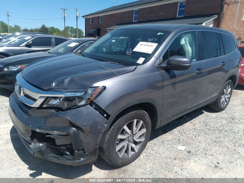 2019 HONDA PILOT EX-L W/NAVI & RES - 5FNYF6H47KB026062