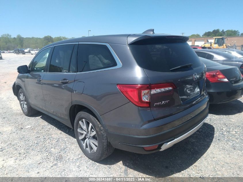 2019 HONDA PILOT EX-L W/NAVI & RES - 5FNYF6H47KB026062
