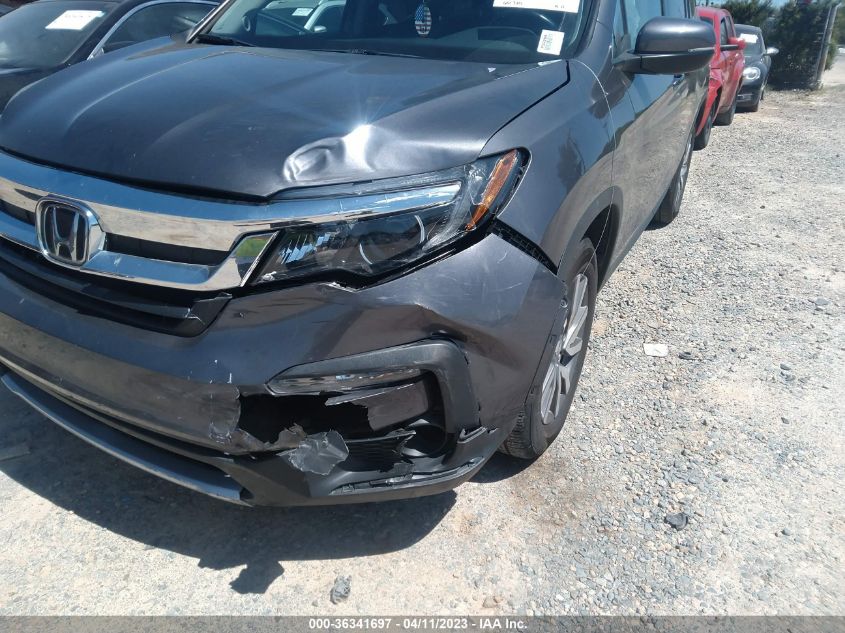 2019 HONDA PILOT EX-L W/NAVI & RES - 5FNYF6H47KB026062