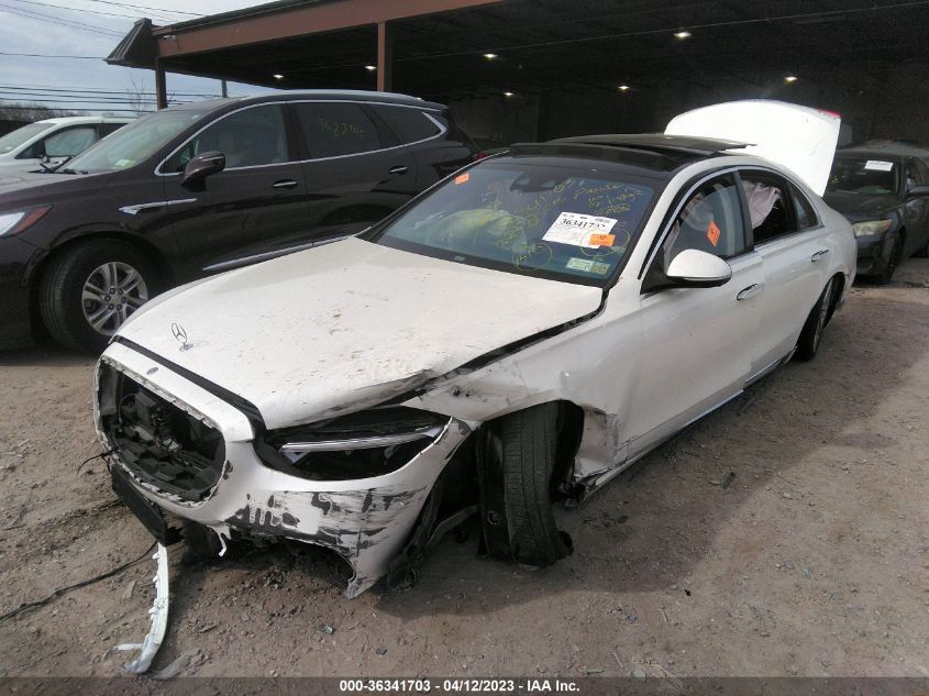 2021 MERCEDES-BENZ S-CLASS S 580 - W1K6G7GB8MA018757