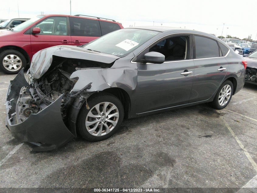 VIN 3N1AB7AP4JL646636 2018 NISSAN SENTRA SV