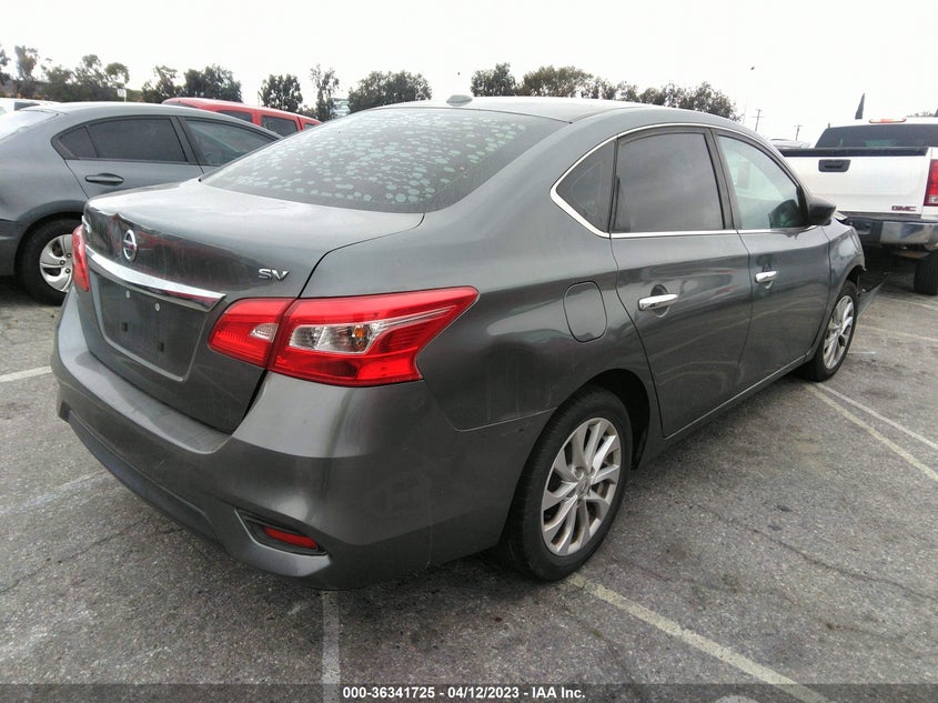 VIN 3N1AB7AP4JL646636 2018 NISSAN SENTRA SV