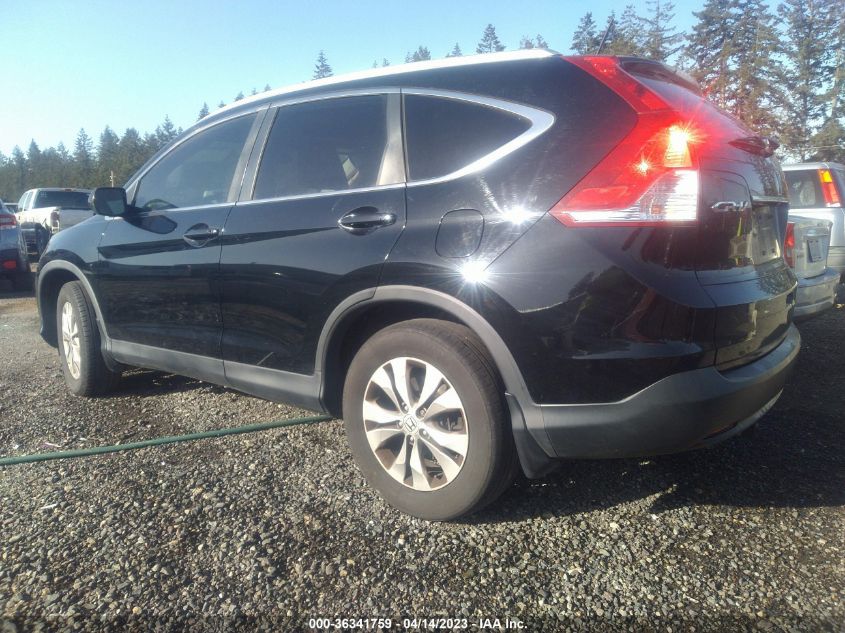 2013 HONDA CR-V EX-L - 2HKRM4H74DH669692