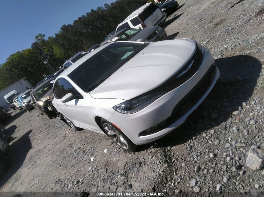 2015 CHRYSLER 200 S - 1C3CCCBG2FN642509
