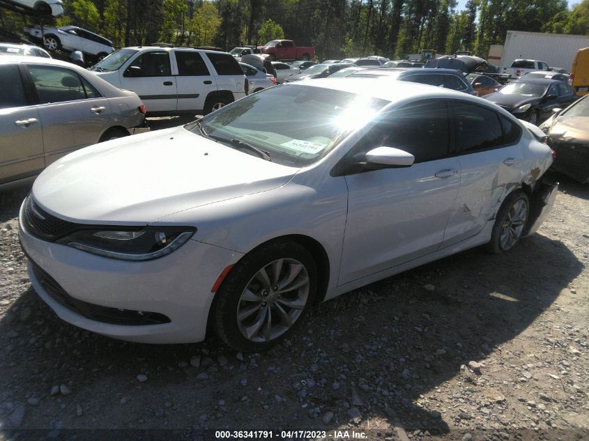 2015 CHRYSLER 200 S - 1C3CCCBG2FN642509