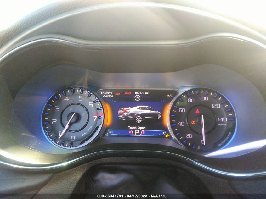 2015 CHRYSLER 200 S - 1C3CCCBG2FN642509