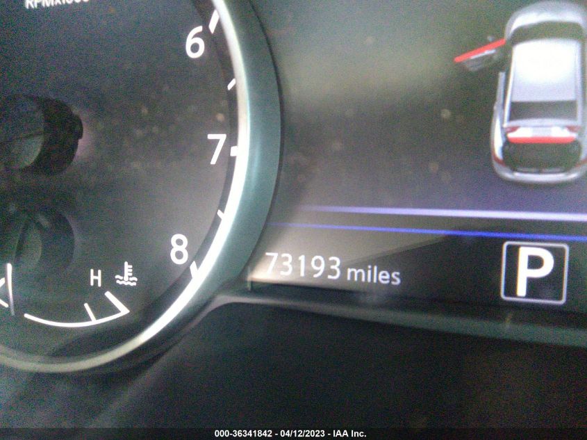 2020 NISSAN MAXIMA SL - 1N4AA6DV4LC377708