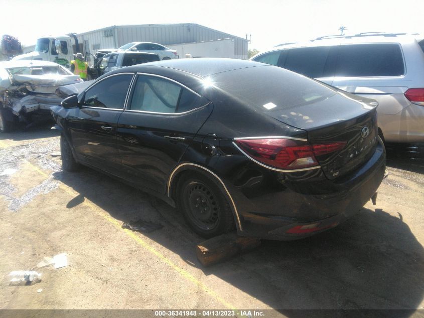 2019 HYUNDAI ELANTRA SE - KMHD74LFXKUH06066