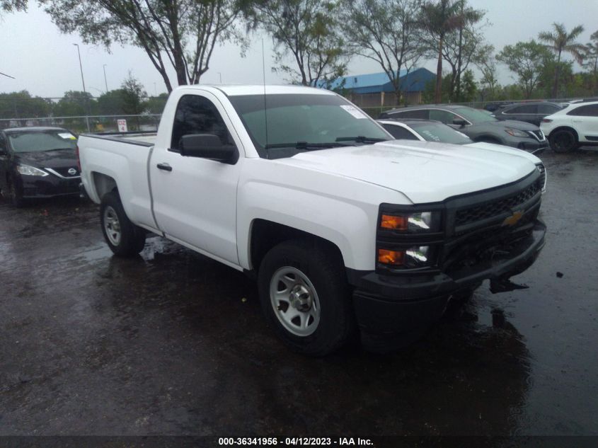 2014 CHEVROLET SILVERADO 1500 WORK TRUCK - 1GCNCPEH8EZ378106