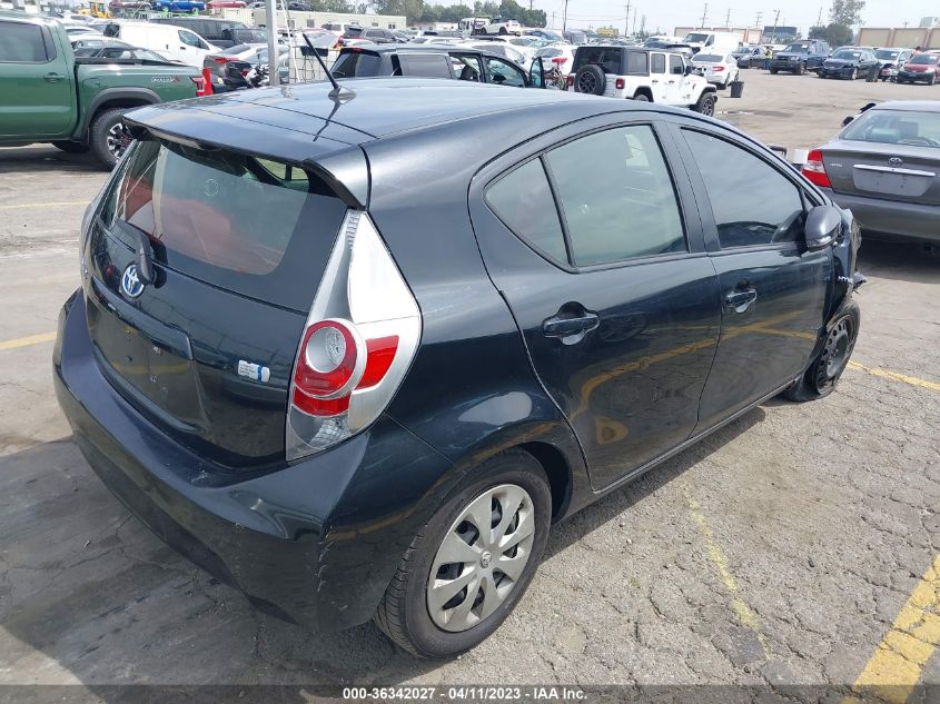 2014 TOYOTA PRIUS C ONE/THREE/TWO/FOUR - JTDKDTB3XE1079684