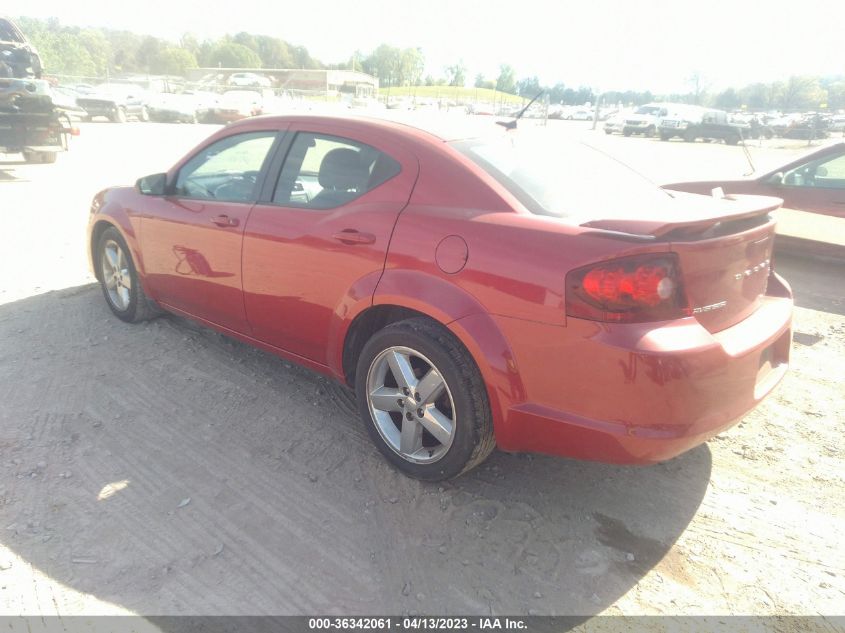 2013 DODGE AVENGER SE - 1C3CDZAB9DN658239