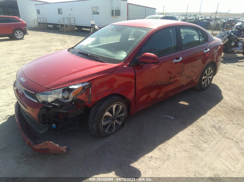 VIN 3KPA24AD7NE431408 2022 KIA RIO S