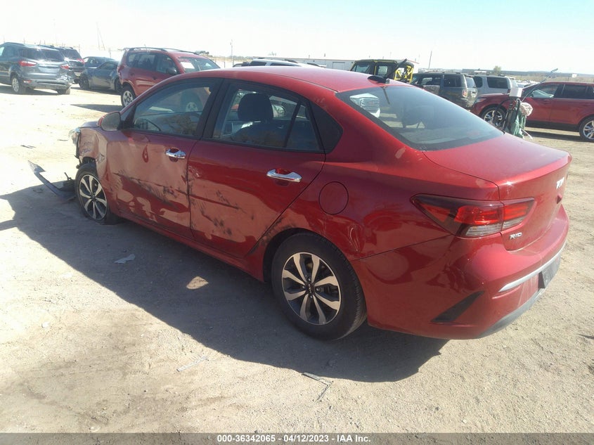 VIN 3KPA24AD7NE431408 2022 KIA RIO S