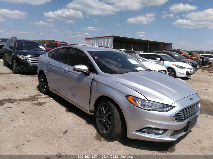 2018 FORD FUSION SE - 3FA6P0HD1JR284694