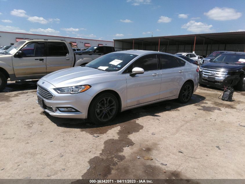 2018 FORD FUSION SE - 3FA6P0HD1JR284694