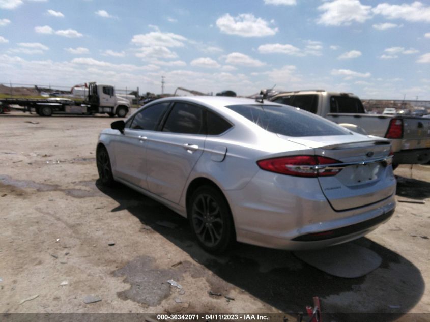 2018 FORD FUSION SE - 3FA6P0HD1JR284694