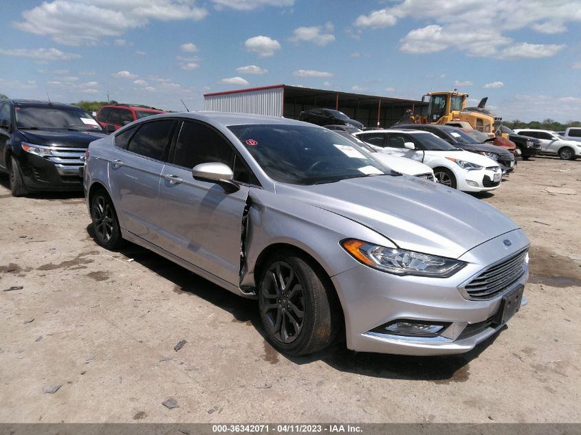 2018 FORD FUSION SE - 3FA6P0HD1JR284694