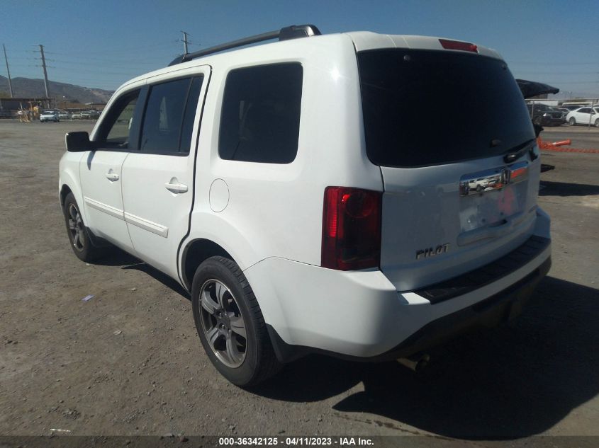 2015 HONDA PILOT SE - 5FNYF3H35FB031188