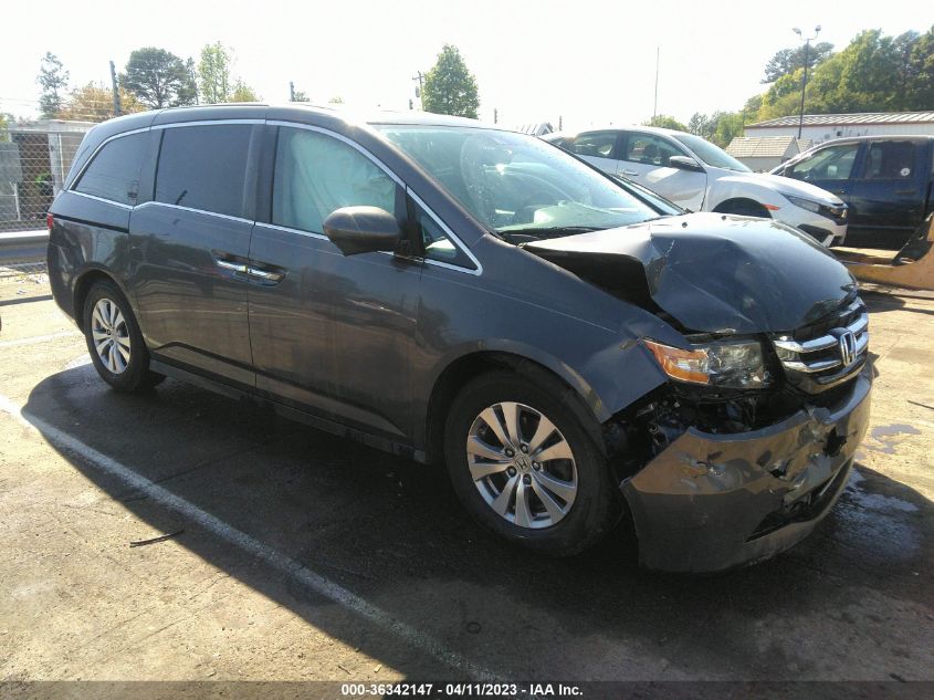 2014 HONDA ODYSSEY EX-L - 5FNRL5H6XEB021760