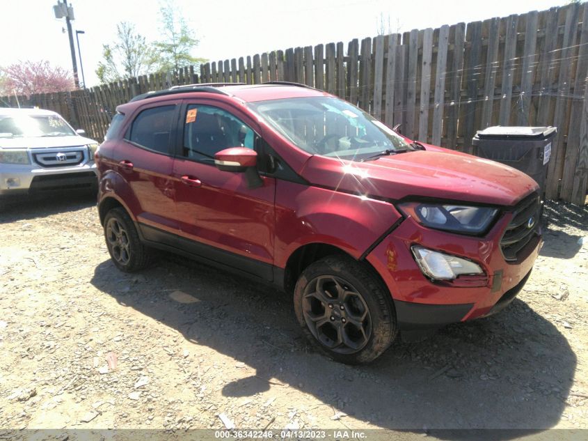 2018 FORD ECOSPORT SES - MAJ6P1CL7JC191861