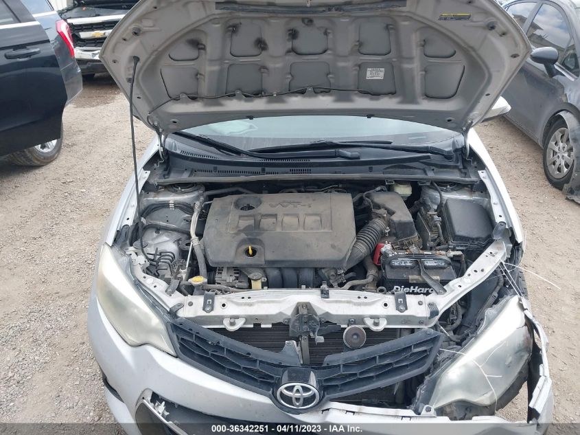 2015 TOYOTA COROLLA S - 2T1BURHE3FC360248