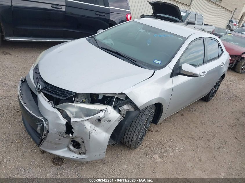 2015 TOYOTA COROLLA S - 2T1BURHE3FC360248