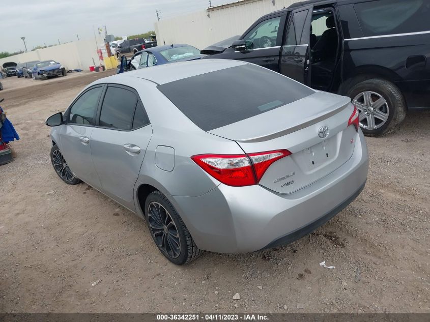 2015 TOYOTA COROLLA S - 2T1BURHE3FC360248