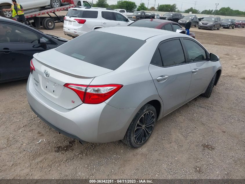 2015 TOYOTA COROLLA S - 2T1BURHE3FC360248
