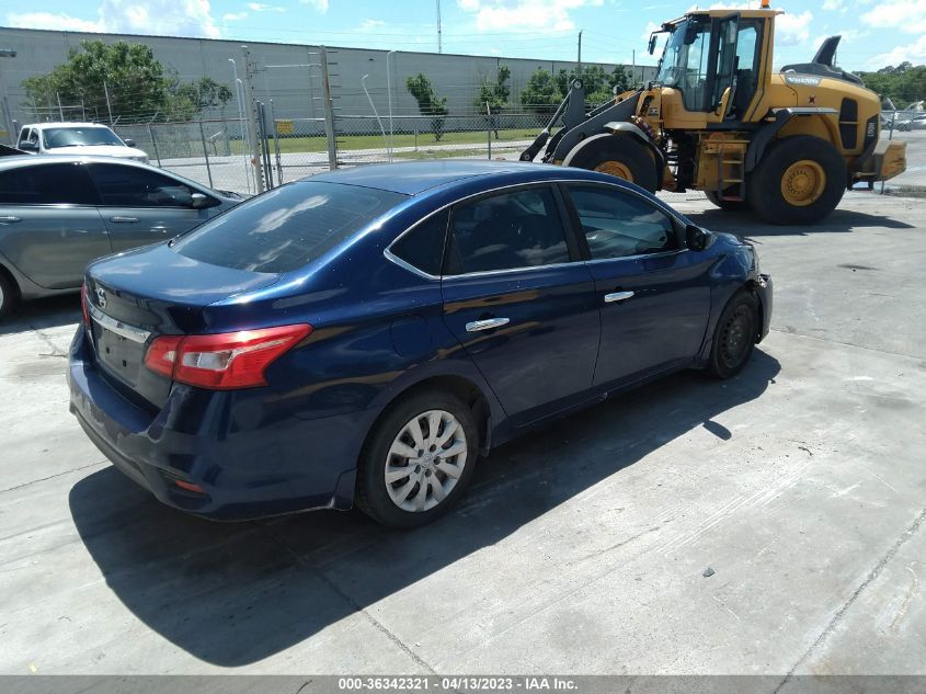 2016 NISSAN SENTRA S - 3N1AB7AP8GY307633