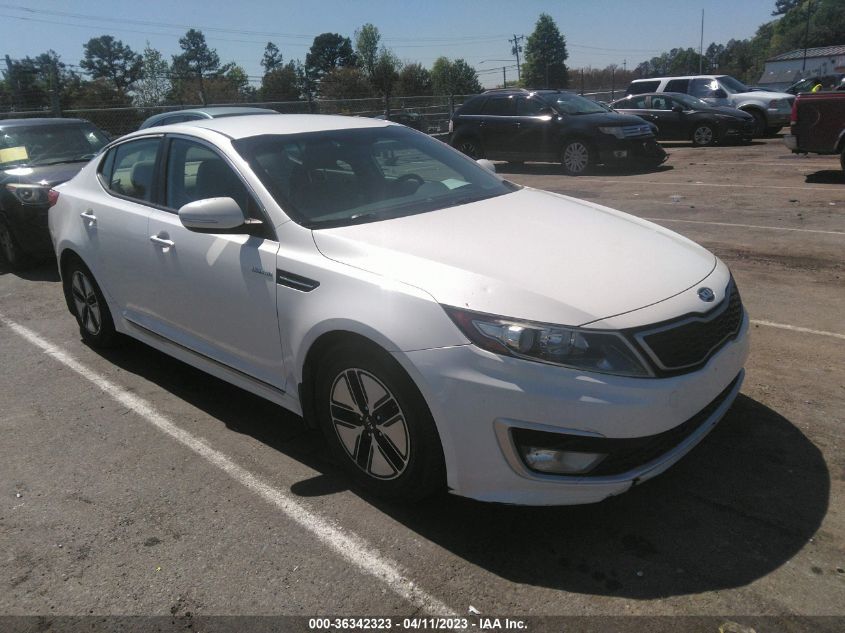 2013 KIA OPTIMA HYBRID LX - KNAGM4AD5D5050166