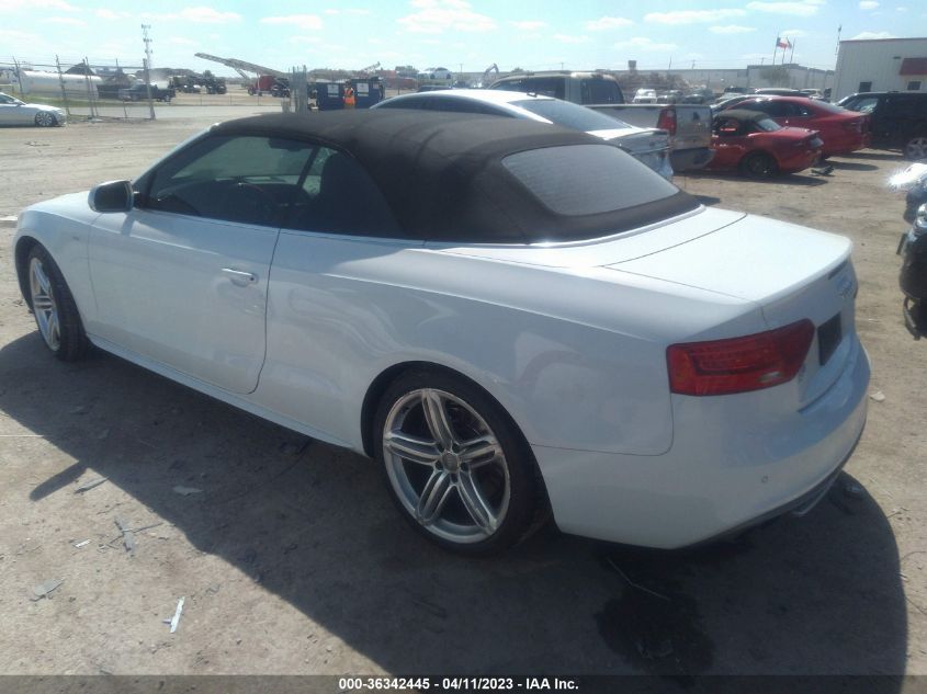 2014 AUDI S5 PRESTIGE WAUVGAFH2EN003073