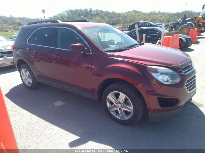 2016 CHEVROLET EQUINOX LT - 2GNALCEKXG6329756