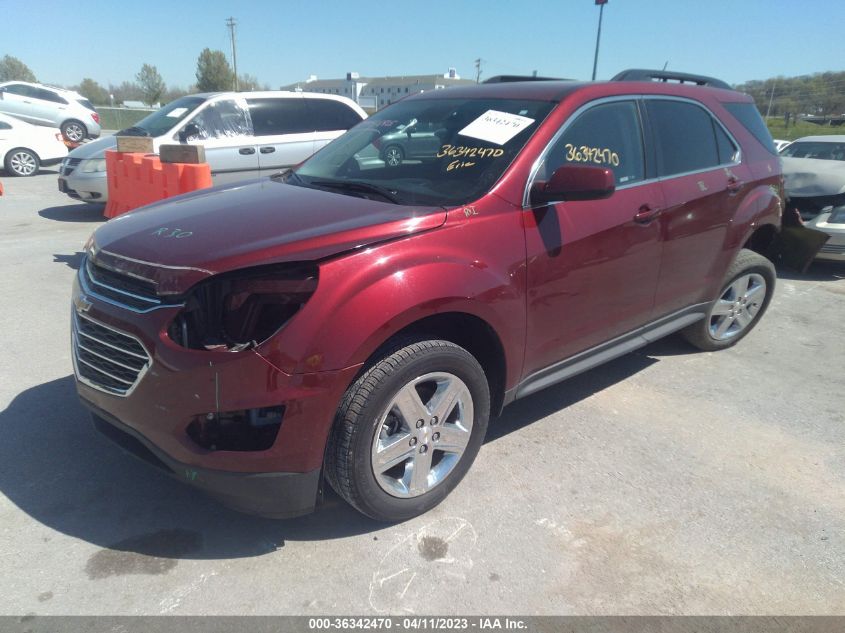 2016 CHEVROLET EQUINOX LT - 2GNALCEKXG6329756