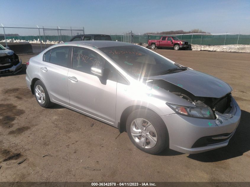 2015 HONDA CIVIC SEDAN LX - 19XFB2F50FE000776