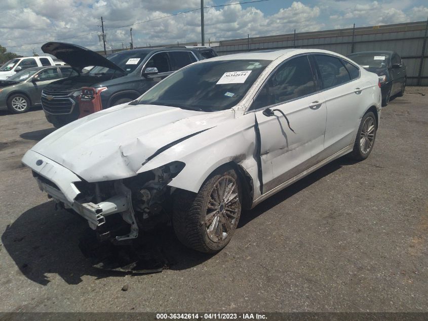 2016 FORD FUSION SE - 3FA6P0HDXGR257826