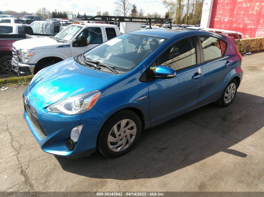 2015 TOYOTA PRIUS C ONE/TWO/THREE/FOUR - JTDKDTB30F1580245