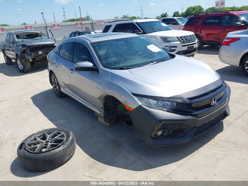 2018 HONDA CIVIC HATCHBACK EX - SHHFK7H5XJU211981