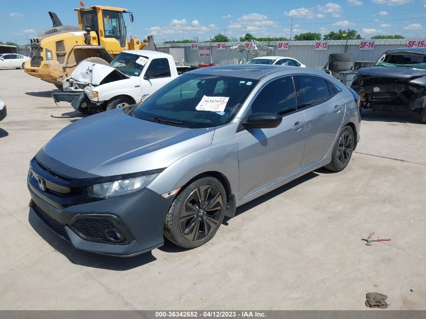 2018 HONDA CIVIC HATCHBACK EX - SHHFK7H5XJU211981