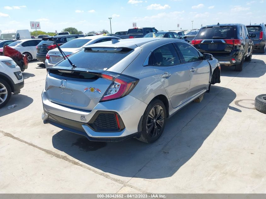 2018 HONDA CIVIC HATCHBACK EX - SHHFK7H5XJU211981