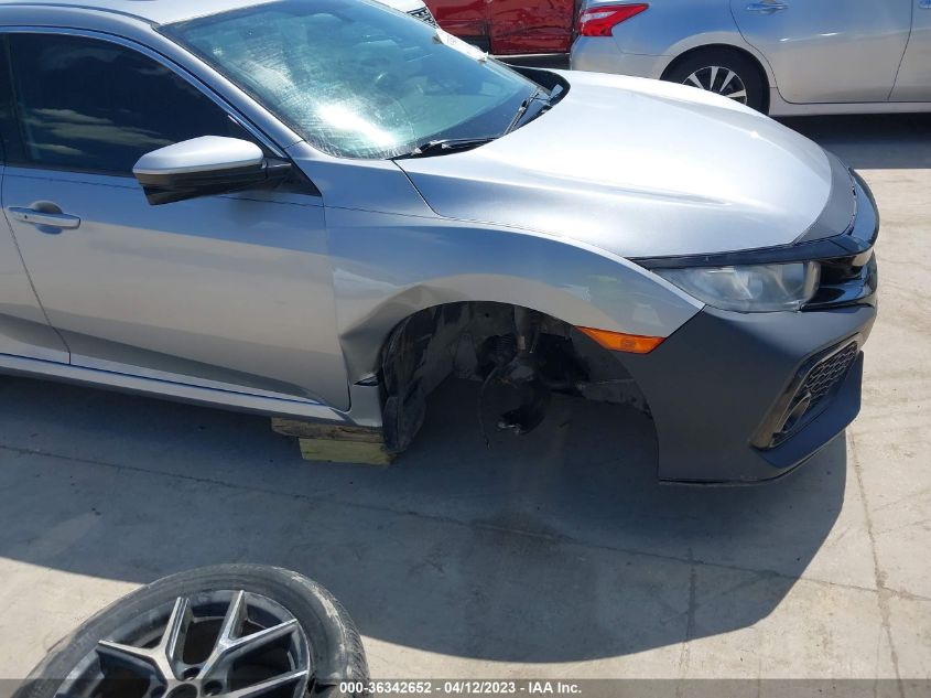 2018 HONDA CIVIC HATCHBACK EX - SHHFK7H5XJU211981
